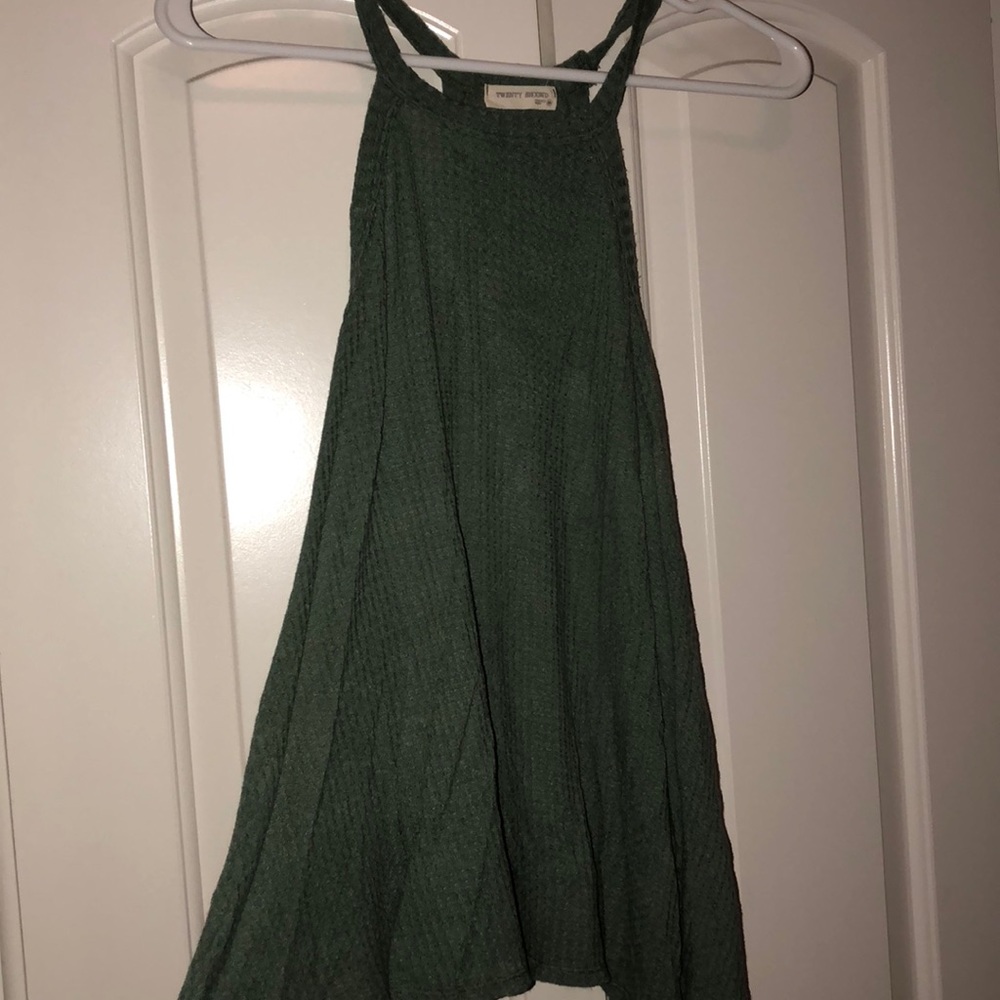 Olive green tank